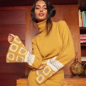 NWT "It's Groovy" Sweater Dress